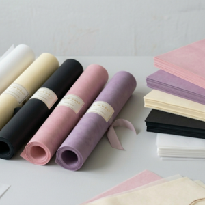 WEIPAN premium waterproof matte floral wrapping paper series with 5 colors