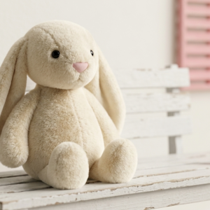 Wholesale cute long-eared bunny plush toy for bouquet decoration and gift hampers